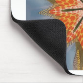 Abstraktes Leopardenmuster: Kaleidoskop-Effekt Mousepad (Ecke)