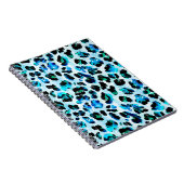 Abstraktes Leopardenmuster Notizblock (Rechte Seite)