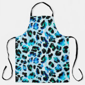 Abstraktes Leopardenmuster Schürze (Vorderseite)