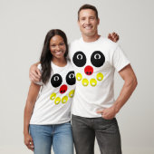 Abstraktes Leuchtgesicht T-Shirt (Unisex)