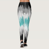 Abstraktes LIbramasculine-Flag Leggings (Rückseite)