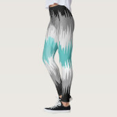 Abstraktes LIbramasculine-Flag Leggings (Links)