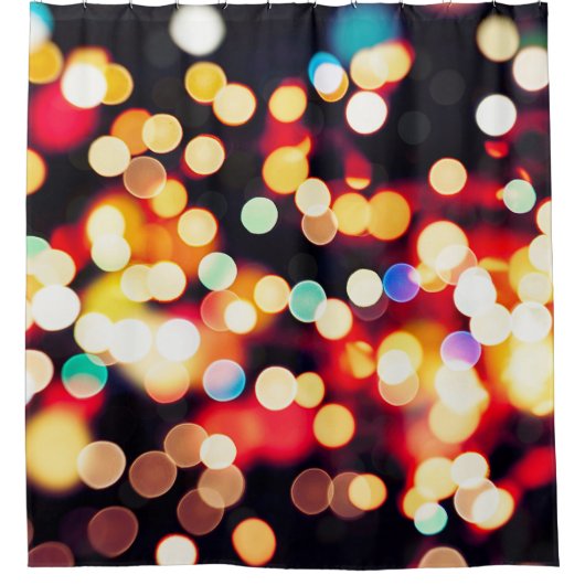 Abstraktes Licht: Einfache Textur Duschvorhang (Vorderseite)