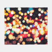 Abstraktes Licht: Einfache Textur Fleecedecke (Vorderseite (Horizontal))