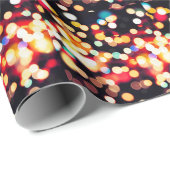 Abstraktes Licht: Einfache Textur Geschenkpapier (Rolleneckpunkt)