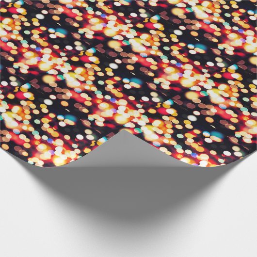Abstraktes Licht: Einfache Textur Geschenkpapier (Ecke)