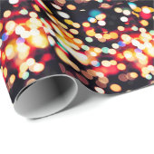 Abstraktes Licht: Einfache Textur Geschenkpapier (Rolleneckpunkt)