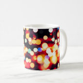 Abstraktes Licht: Einfache Textur Kaffeetasse (VorderseiteRechts)
