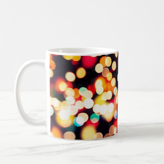 Abstraktes Licht: Einfache Textur Kaffeetasse (Links)