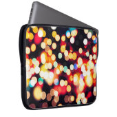 Abstraktes Licht: Einfache Textur Laptopschutzhülle (Vorne Rechts)