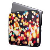 Abstraktes Licht: Einfache Textur Laptopschutzhülle (Vorderseite Links)