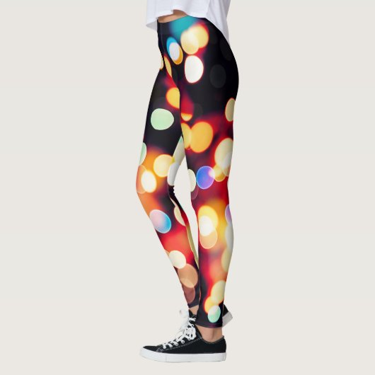 Abstraktes Licht: Einfache Textur Leggings (Links)