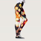 Abstraktes Licht: Einfache Textur Leggings (Rechts)