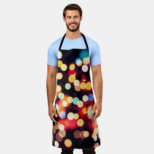 Abstraktes Licht: Einfache Textur Schürze (Getragen)