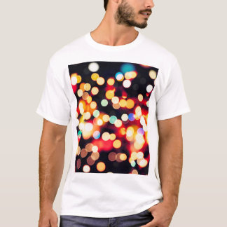 Abstraktes Licht: Einfache Textur T-Shirt