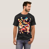 Abstraktes Licht: Einfache Textur T-Shirt (Vorne ganz)