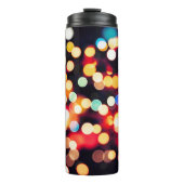 Abstraktes Licht: Einfache Textur Thermosbecher (Vorderseite)