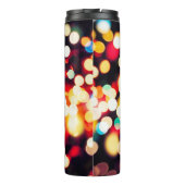 Abstraktes Licht: Einfache Textur Thermosbecher (Rückseite)