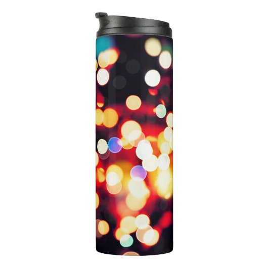 Abstraktes Licht: Einfache Textur Thermosbecher (Nach rechts gedreht)