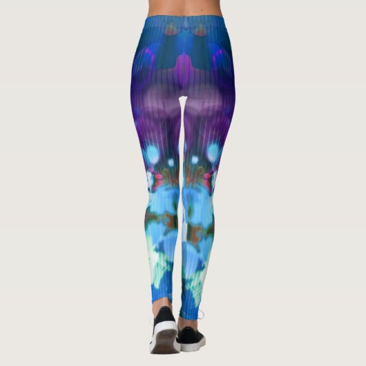 Abstraktes Licht Leggings (Rückseite)