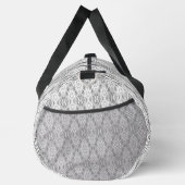 Abstraktes Lichtgeometrie-Muster Duffle Bag (Rechts)