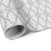 Abstraktes Lichtgeometrie-Muster Geschenkpapier (Rolleneckpunkt)