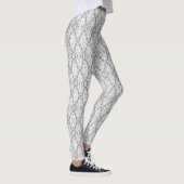 Abstraktes Lichtgeometrie-Muster Leggings (Rechts)