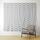 Abstraktes Lichtgeometrie-Muster Wandteppich (Beispiel (Horizontal))
