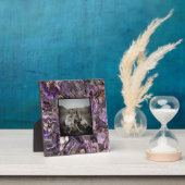 Abstraktes lila Amethyst Quartz, lila Granit Fotoplatte (InSitu)