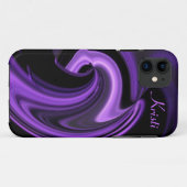 Abstraktes Lila Heart iPhone 5 Fall *Persönlich ge Case-Mate iPhone Hülle (Rückseite (Horizontal))