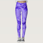 Abstraktes lila Marmorentwurfs-Muster Leggings<br><div class="desc">Abstraktes lila Marmorentwurfsmuster. ⭐ 99% meiner Entwürfe in meinem Speicher sind in den Schichten erfolgt. Dieses macht es einfach, damit Sie die Grafiken und den Text die Größe neu bestimmen und bewegen, damit es jedes Produkt tadellos passt. Sie können "ENTWURF" auf anderen Zazzle Produkten auch ÜBERTRAGEN und den Entwurf justieren,...</div>