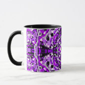 Abstraktes lila tasse (Links)