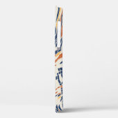 Abstraktes Line Geo, topographisch nahtlos Muster. Case-Mate iPhone Hülle (Rückseite / Links)