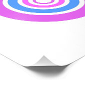 Abstraktes Logo-Foto Fotodruck (Ecke)