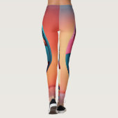 Abstraktes Logo Leggings (Rückseite)
