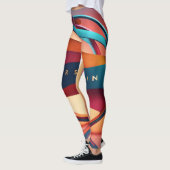 Abstraktes Logo Leggings (Links)