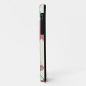 Abstraktes Lotus-Muster Case-Mate iPhone Hülle (Hinten/Links)