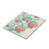 Abstraktes Lotus-Muster Fliese (Seite)