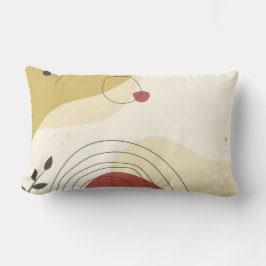 Abstraktes Lumbalkissen Lendenkissen