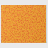 Abstraktes Mac N Cheese Geschenkpapier (Flach)