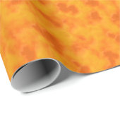 Abstraktes Mac N Cheese Geschenkpapier (Rolleneckpunkt)