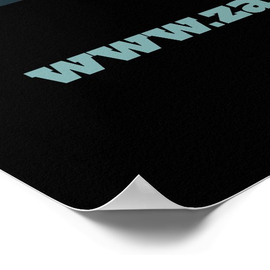 Abstraktes Mädchen auf Handy-Poster Poster (Ecke)