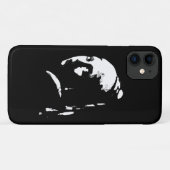 Abstraktes Mädchen mit Perlenohrring Case-Mate iPhone Hülle (Rückseite (Horizontal))