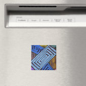 abstraktes Magnet "Ägyptische Links" (In Situ (Geschirrspüler))