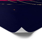 Abstraktes Mairy Art Poster (Ecke)