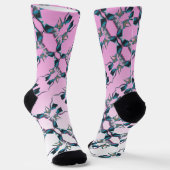 Abstraktes Malen auf Crew Socken (Gewinkelt)