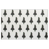 Abstraktes Malen Mädchen Stoff (Fat Quarter (45,7 x 55,9 cm))