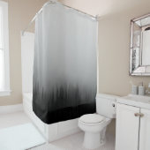 ABSTRAKTES MALERMALEN VON PINENWALD DUSCHVORHANG (Beispiel)