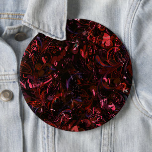 Abstraktes Mandala 6 Button