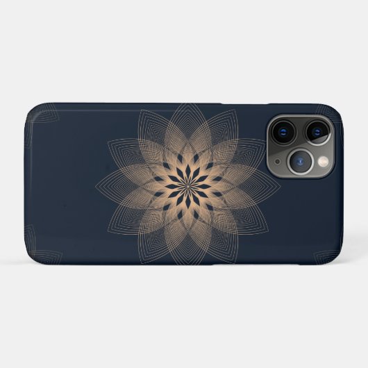 Abstraktes Mandala für Ihren Frieden Case-Mate iPhone Hülle (Rückseite (Horizontal))